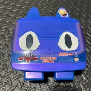 Official Pet Simulator X | Blue Iridescent Cat Collector Bundle | Series 1